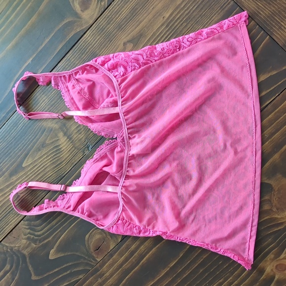 Pink Camisole adjustable straps Size M - Picture 3 of 5
